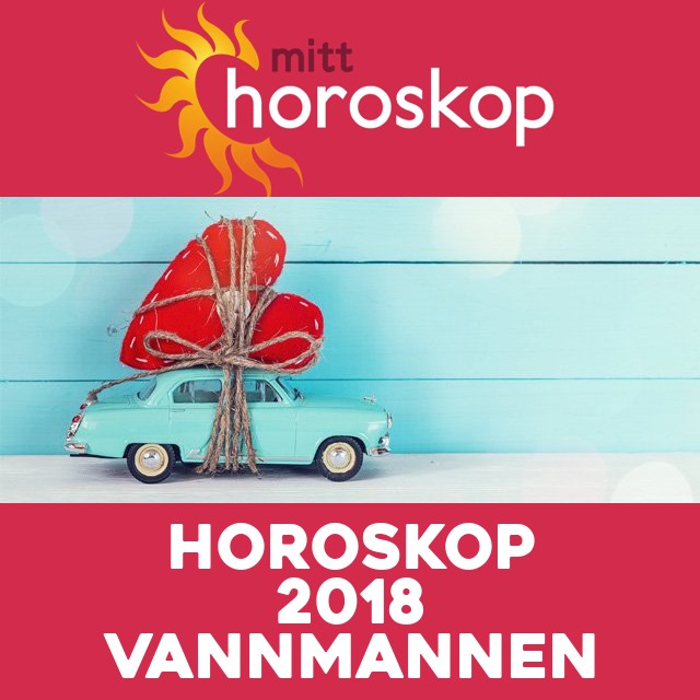 Årshoroskop 2018 for Vannmannen