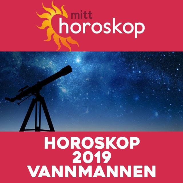 Årshoroskop 2019 for Vannmannen