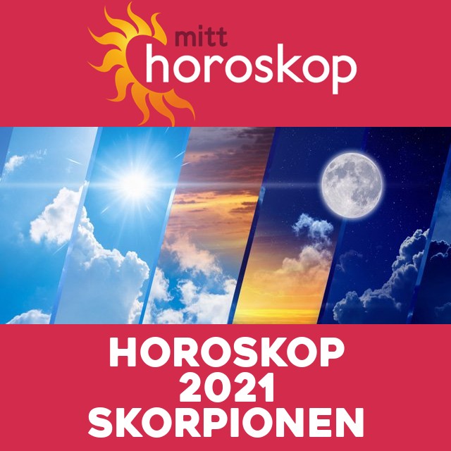 Årshoroskop 2021 for Skorpionen