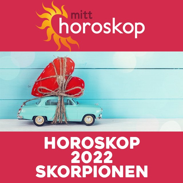 Årshoroskop 2022 for Skorpionen