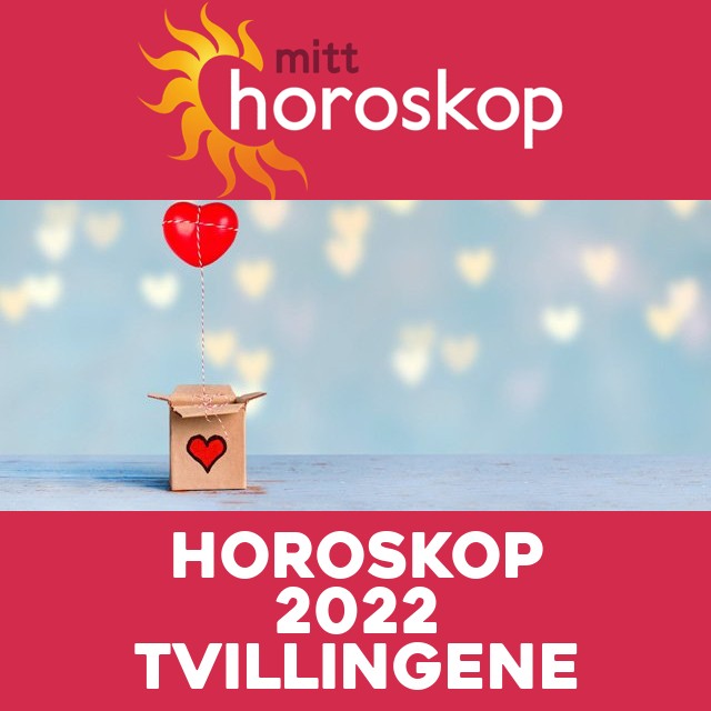 Årshoroskop 2022 for Tvillingene