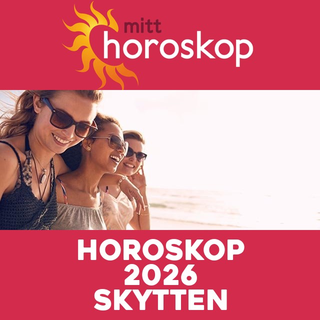 Horoskop 2026 for Skytten