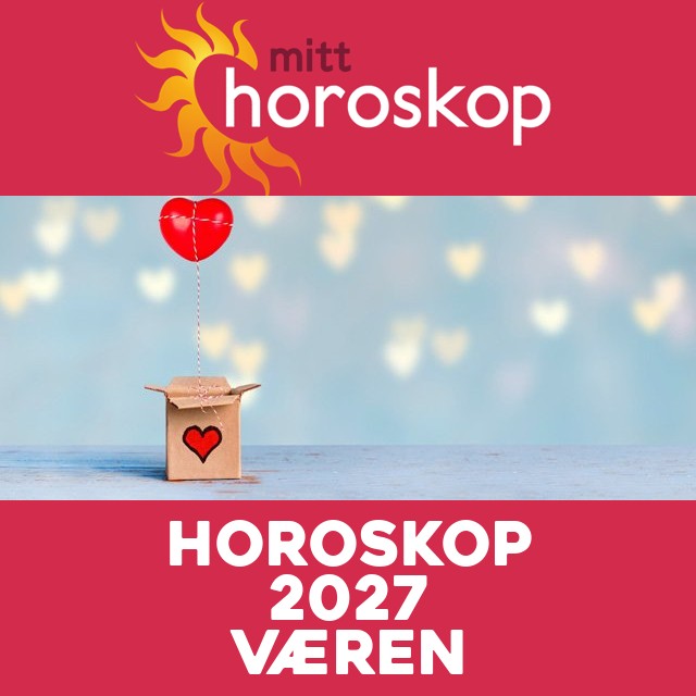Årshoroskop 2027 for Væren
