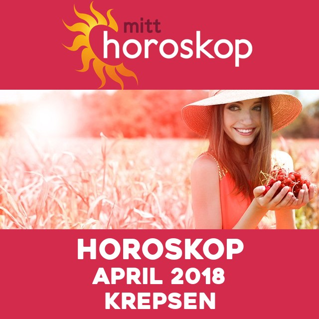 Månedens horoskop april 2018 for Krepsen