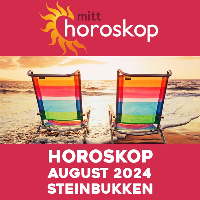 Månedens horoskop August 2024 for Steinbukken