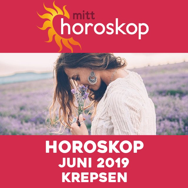 Månedens horoskop juni 2019 for Krepsen