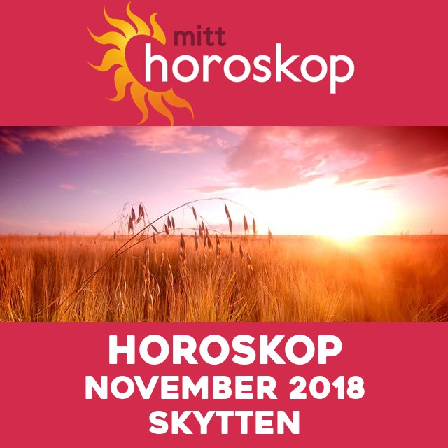 Månedens horoskop november 2018 for Skytten