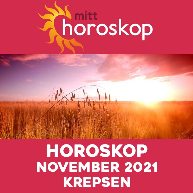 Månedens horoskop november 2021 for Krepsen