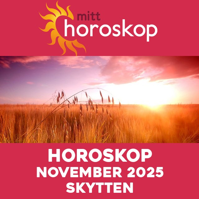 Horoskop november 2025 for Skytten