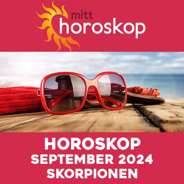 Månedens horoskop September 2024 for Skorpionen