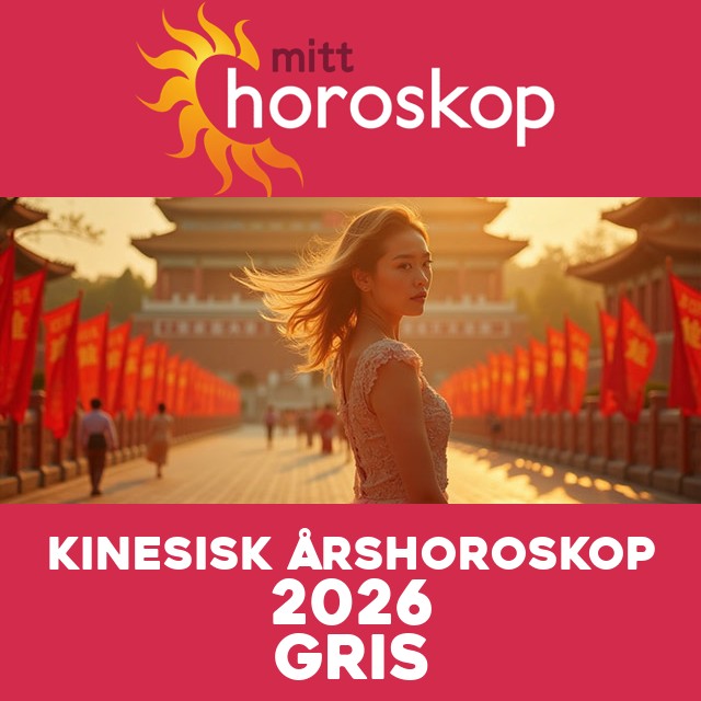 Kinesisk Horoskop for Grisen 2026