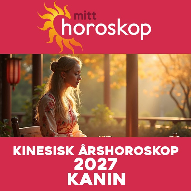 Kinesisk Horoskop for Kaninen 2027