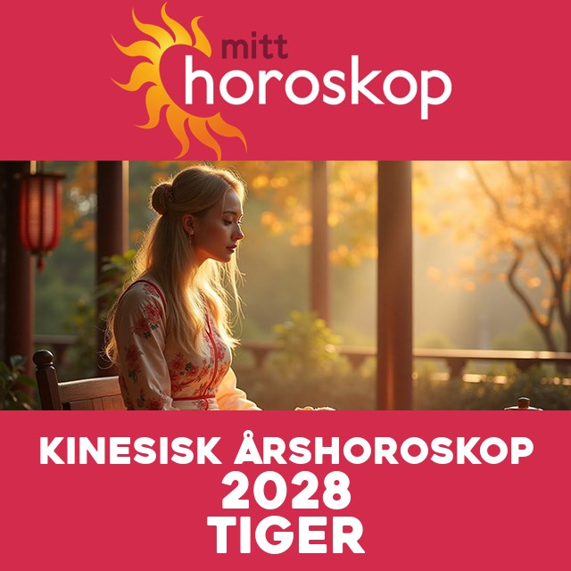 Kinesisk Horoskop for Tigeren 2028