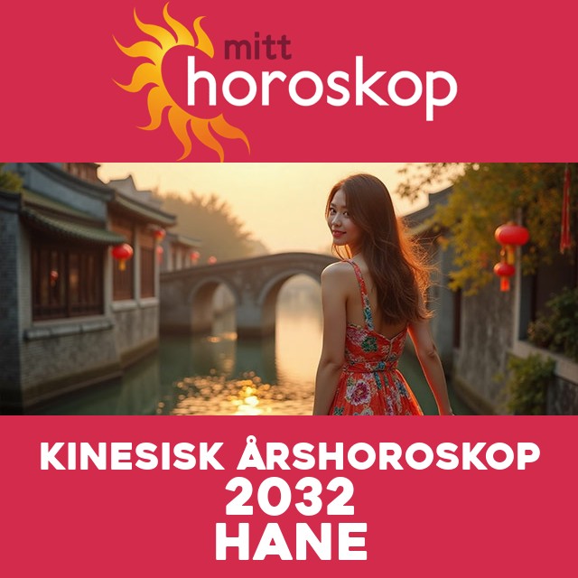 Kinesisk Horoskop for Hanen 2032