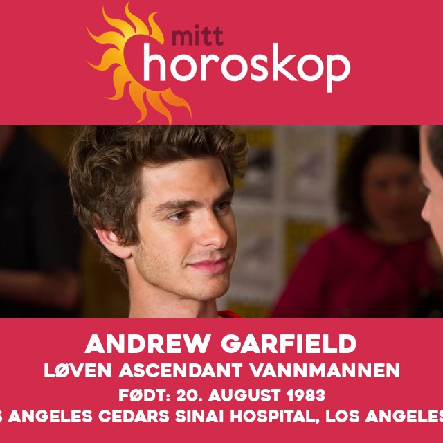 Andrew Garfield: En ekte Leo-stjernetegnsprofil