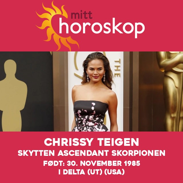 Chrissy Teigen: Skytten-stjernen