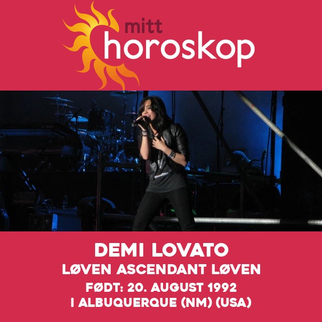 Demi Lovatos Leo Astrologi Avdekket