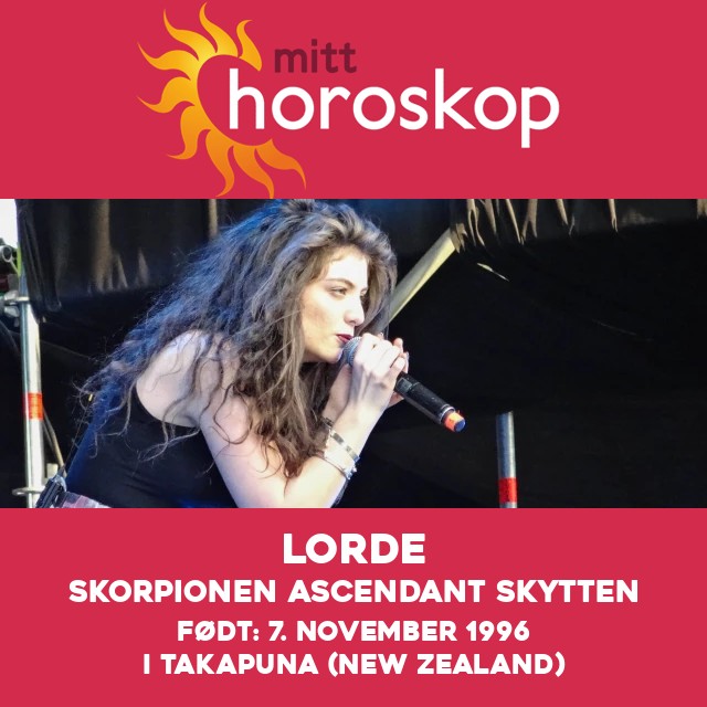 Lorde: Skorpionens astrologiske påvirkning