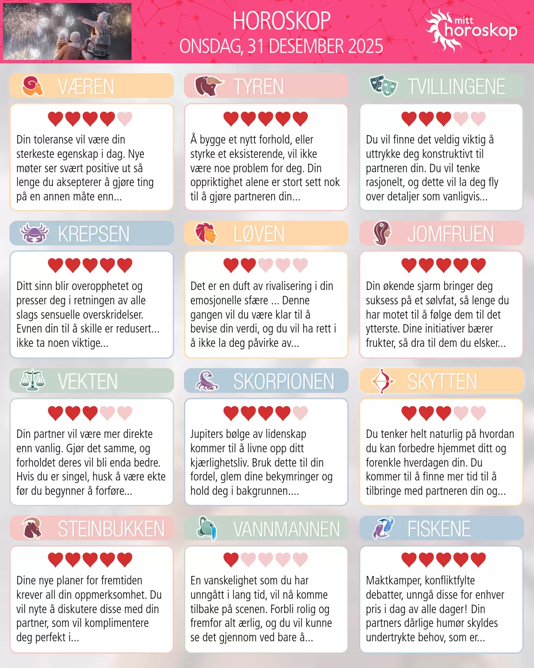 Skytten: ditt horoskop for 2. januar 2026