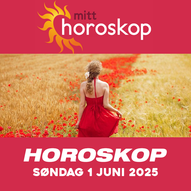 Horoskopets daglige spådommer for Søndag 1 Juni 2025