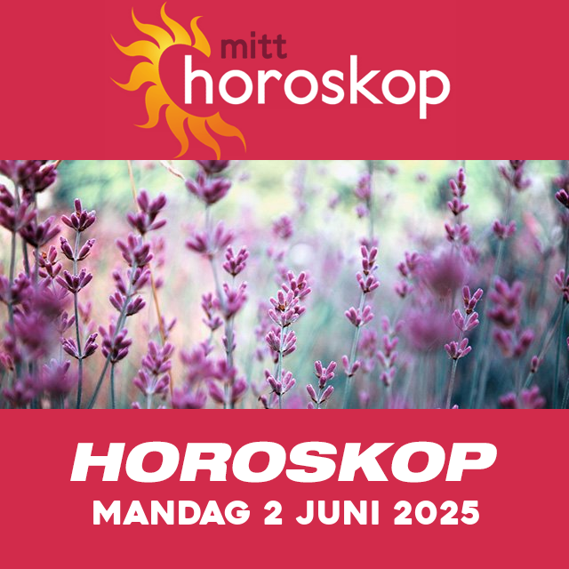Horoskopets daglige spådommer for Mandag 2 Juni 2025