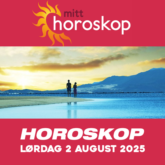 Horoskopets daglige spådommer for Lørdag 2 August 2025