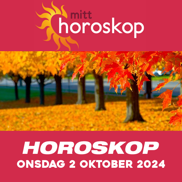 Horoskopets daglige spådommer for Onsdag 2 Oktober 2024