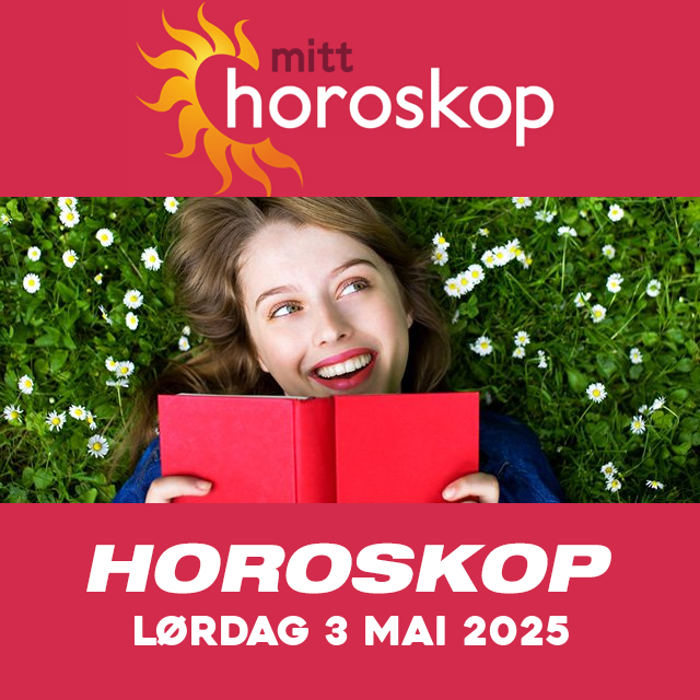 Horoskopets daglige spådommer for Lørdag 3 Mai 2025