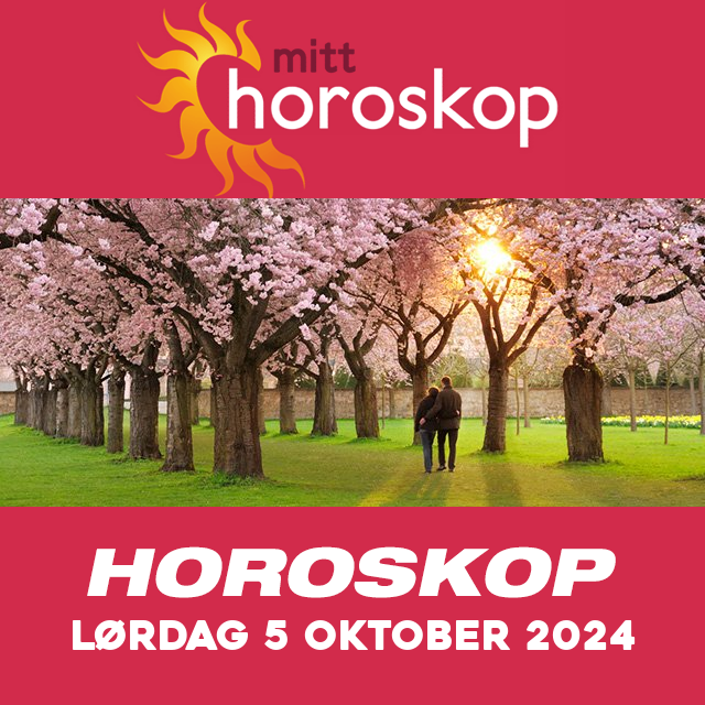Horoskopets daglige spådommer for Lørdag 5 Oktober 2024