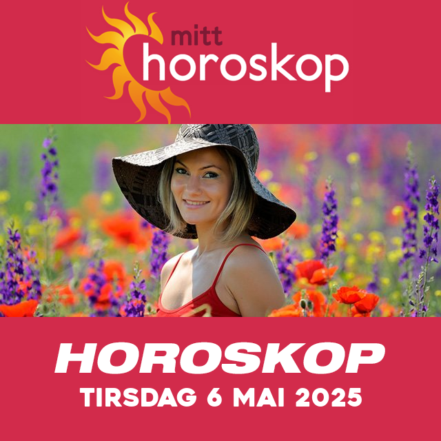 Horoskopets daglige spådommer for Tirsdag 6 Mai 2025