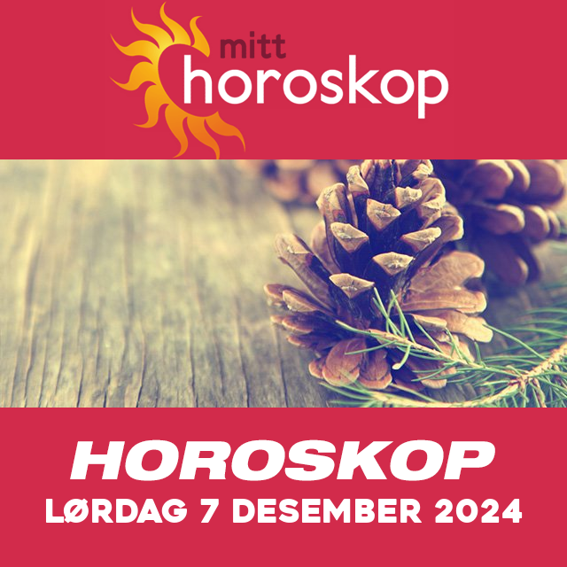 Horoskopets daglige spådommer for Lørdag 7 Desember 2024