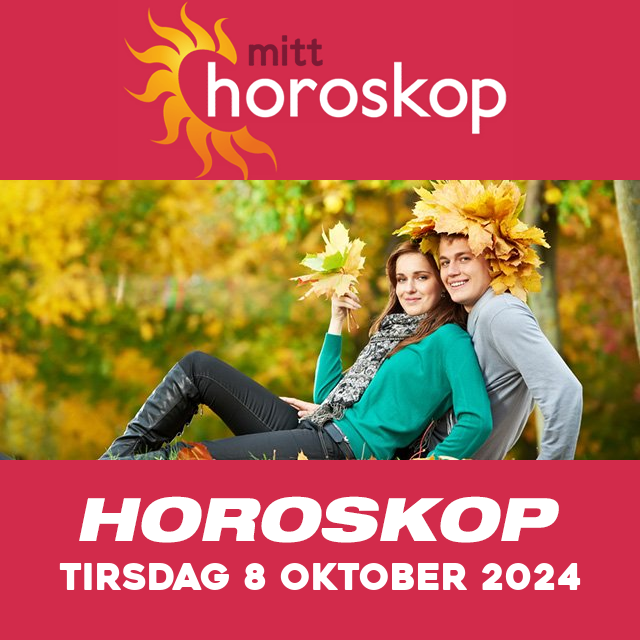 Horoskopets daglige spådommer for Tirsdag 8 Oktober 2024