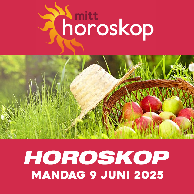 Horoskopets daglige spådommer for Mandag 9 Juni 2025