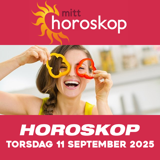 Horoskopets daglige spådommer for Torsdag 11 September 2025