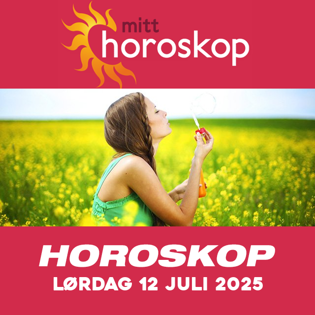 Horoskopets daglige spådommer for Lørdag 12 Juli 2025