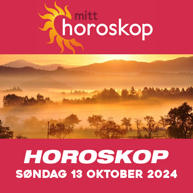 Horoskopets daglige spådommer for Søndag 13 Oktober 2024