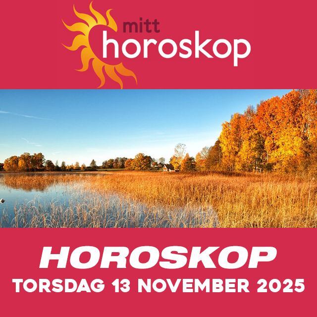 Horoskopets daglige spådommer for Torsdag 13 November 2025