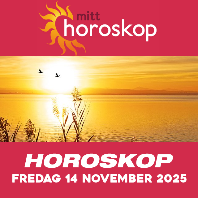Horoskopets daglige spådommer for Fredag 14 November 2025
