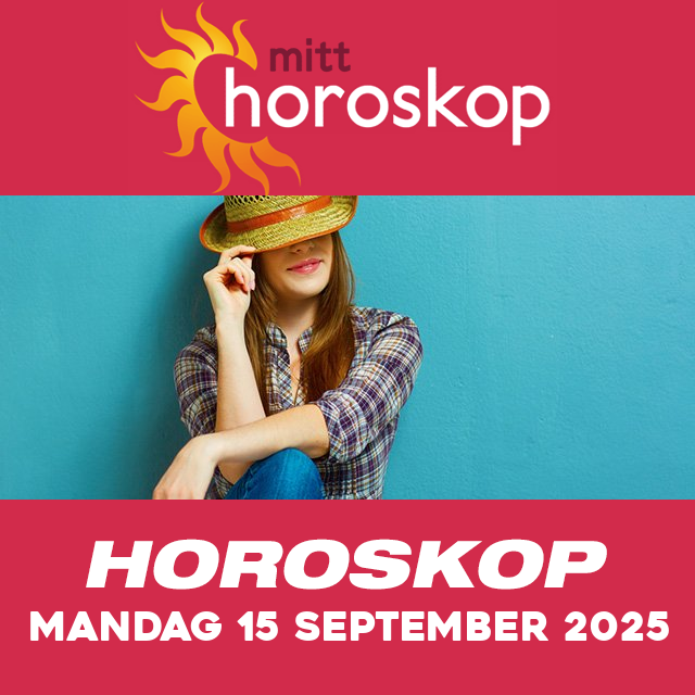 Horoskopets daglige spådommer for Mandag 15 September 2025