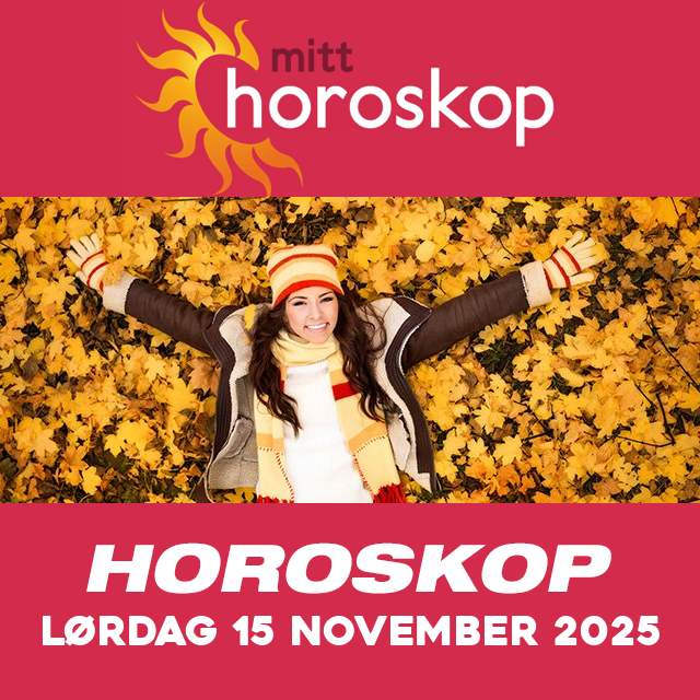Horoskopets daglige spådommer for Lørdag 15 November 2025