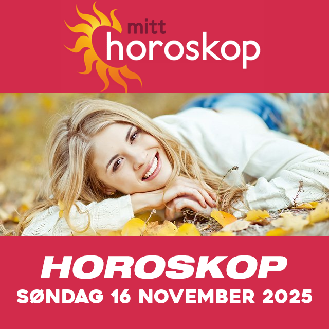 Horoskopets daglige spådommer for Søndag 16 November 2025