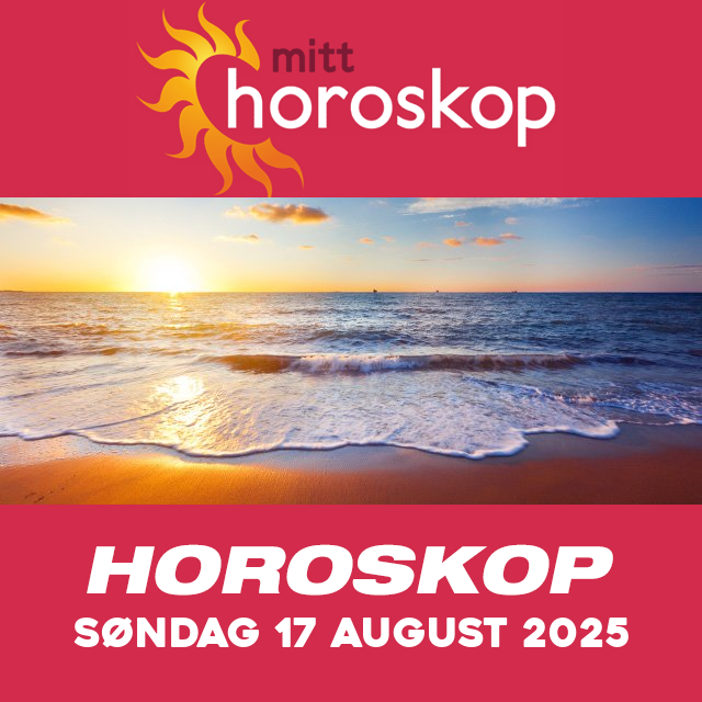 Horoskopets daglige spådommer for Søndag 17 August 2025