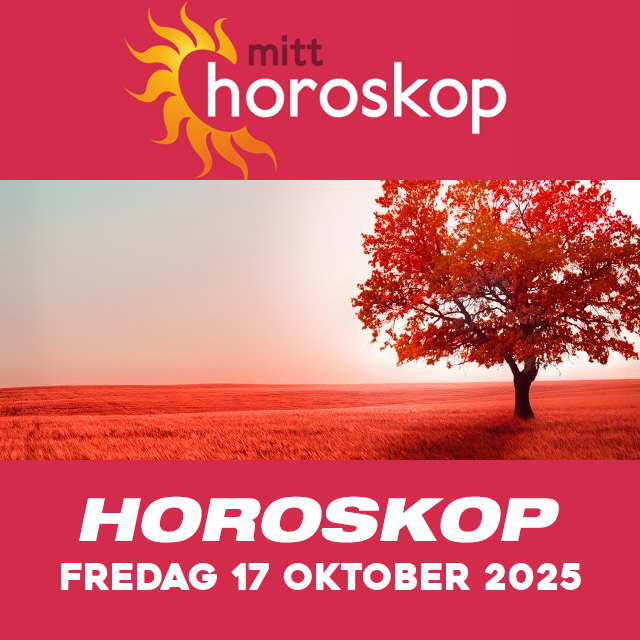 Horoskopets daglige spådommer for Fredag 17 Oktober 2025