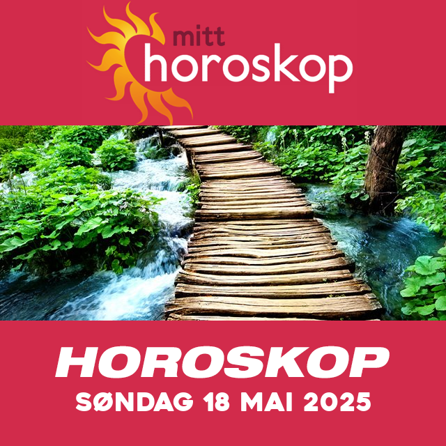 Horoskopets daglige spådommer for Søndag 18 Mai 2025