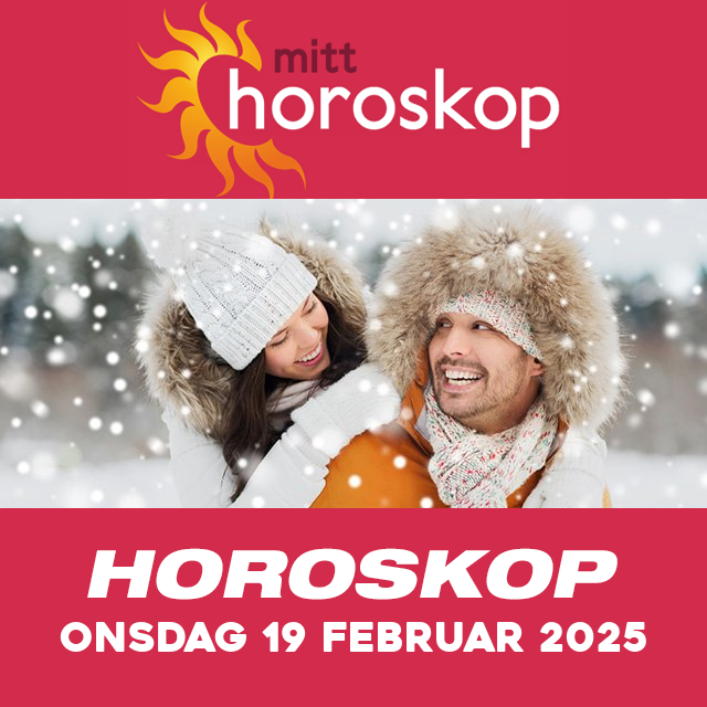 Horoskopets daglige spådommer for Onsdag 19 Februar 2025