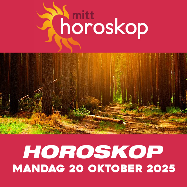 Horoskopets daglige spådommer for Mandag 20 Oktober 2025