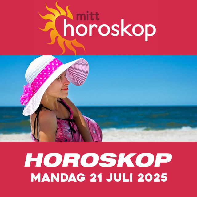 Horoskopets daglige spådommer for Mandag 21 Juli 2025