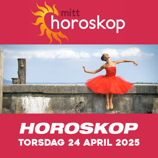 Horoskopets daglige spådommer for Torsdag 24 April 2025