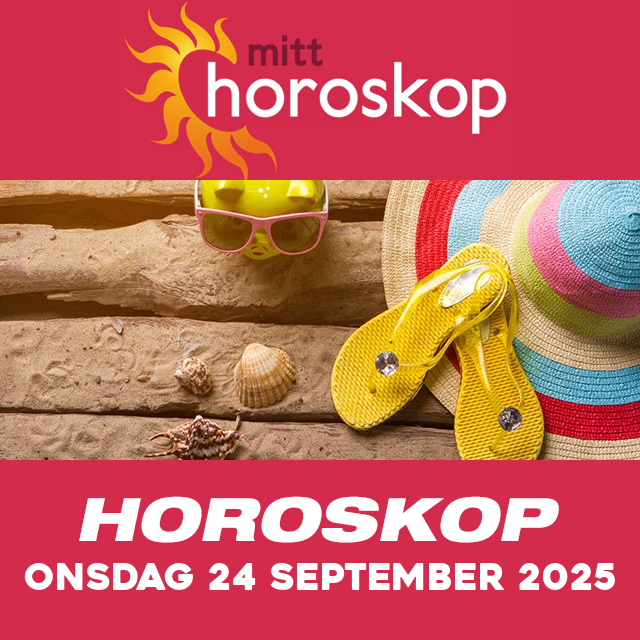 Horoskopets daglige spådommer for Onsdag 24 September 2025
