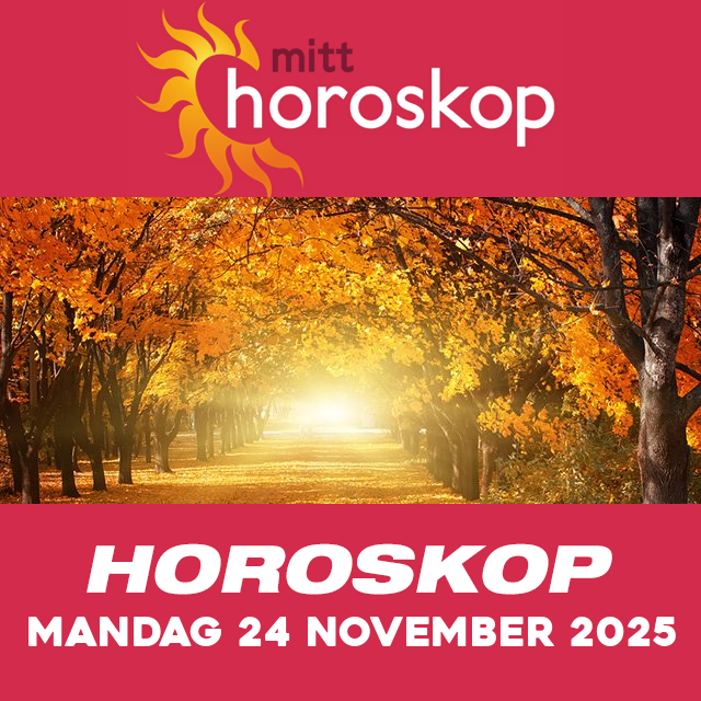 Horoskopets daglige spådommer for Mandag 24 November 2025